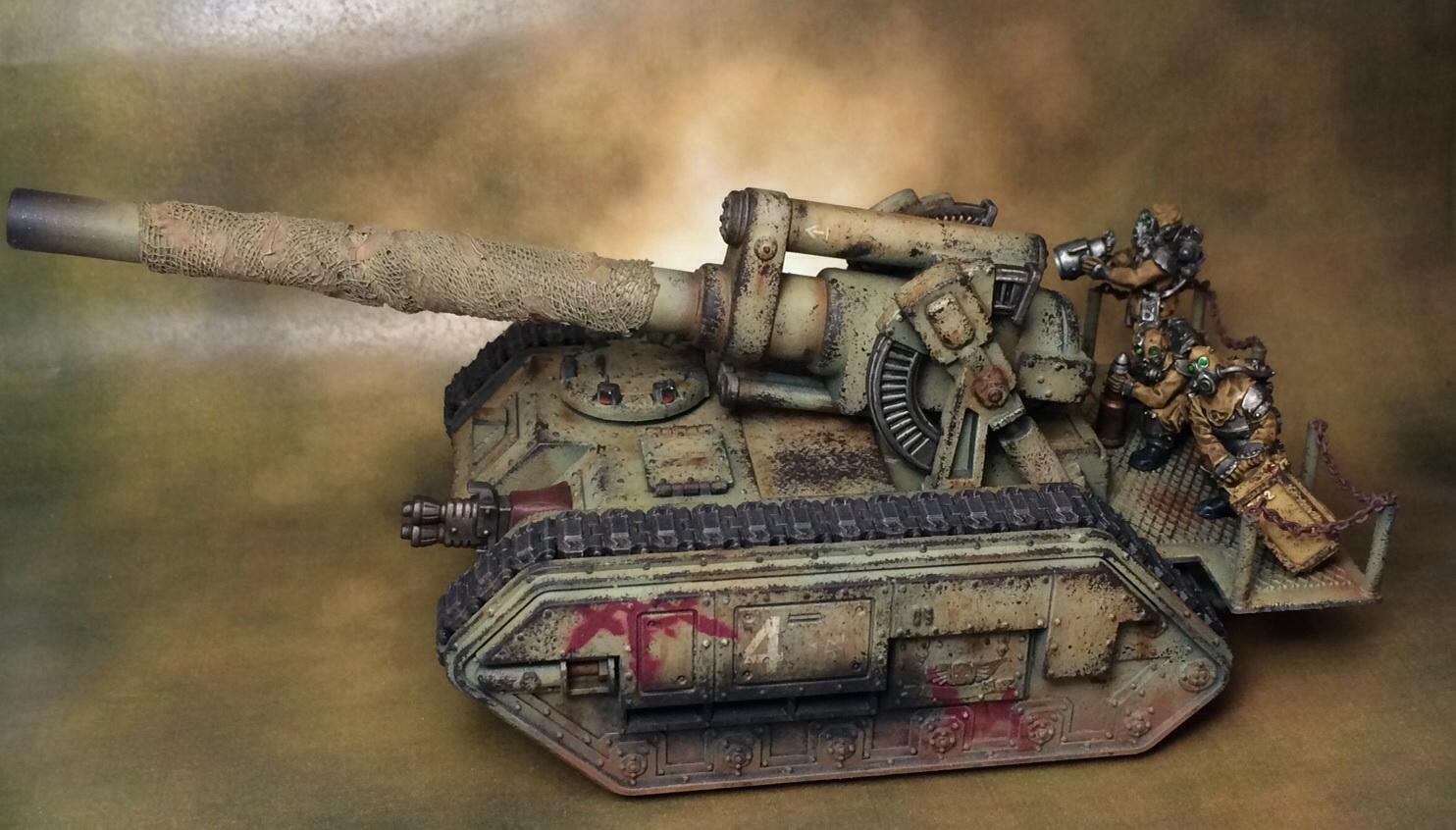 Basilisk, Imperial Guard, Tank, Weathered Renegade Basilisk Gallery